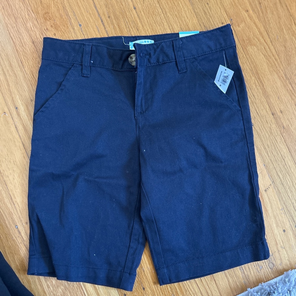 NWT - Girls Classic Bermuda Shorts
